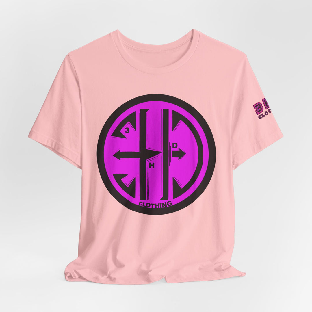 TRIB LOGO 3HD Unisex Jersey Short Sleeve Tee