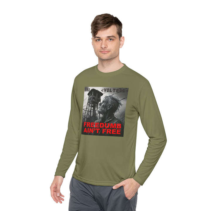 FREE DUMB Unisex Lightweight Long Sleeve Tee