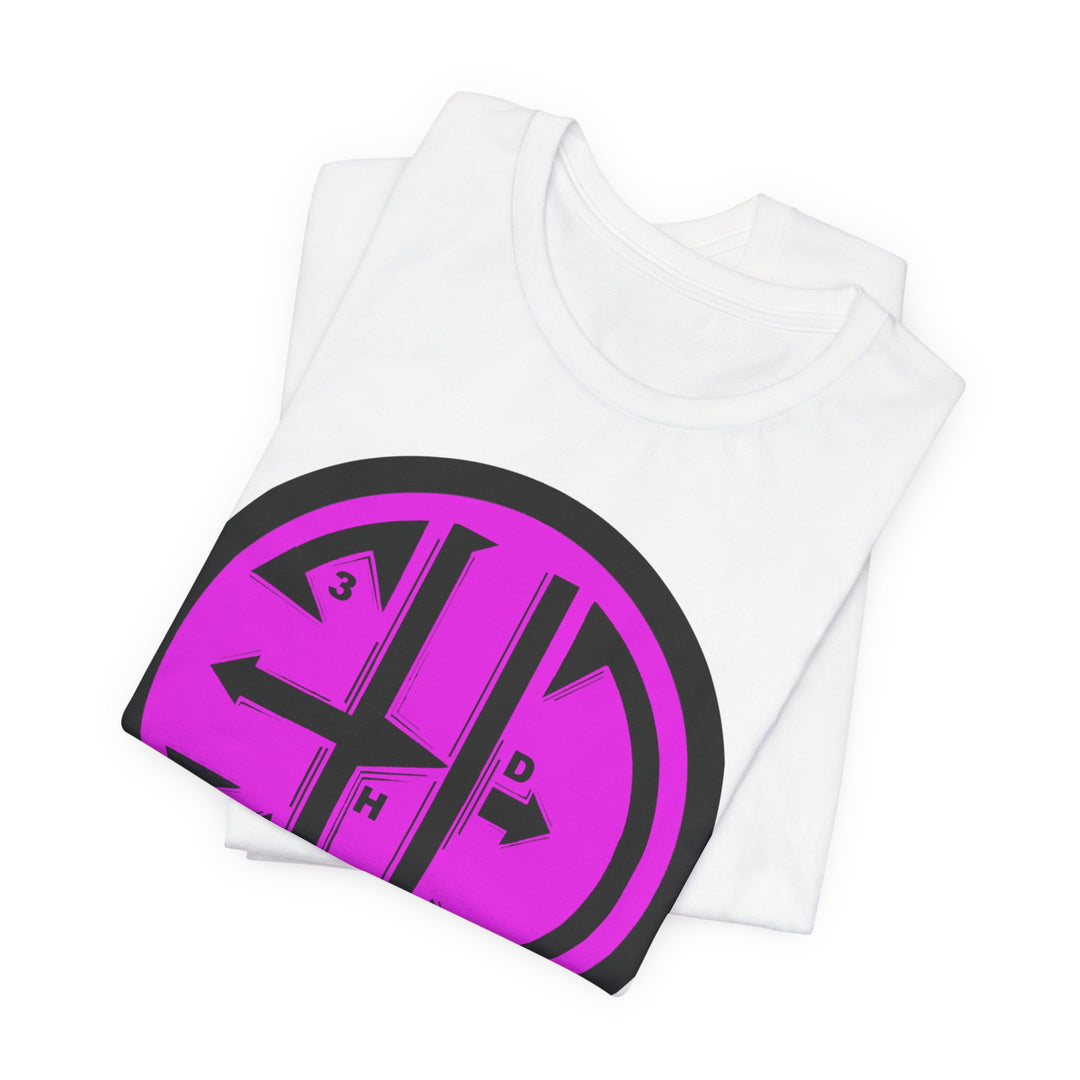 TRIB LOGO 3HD Unisex Jersey Short Sleeve Tee