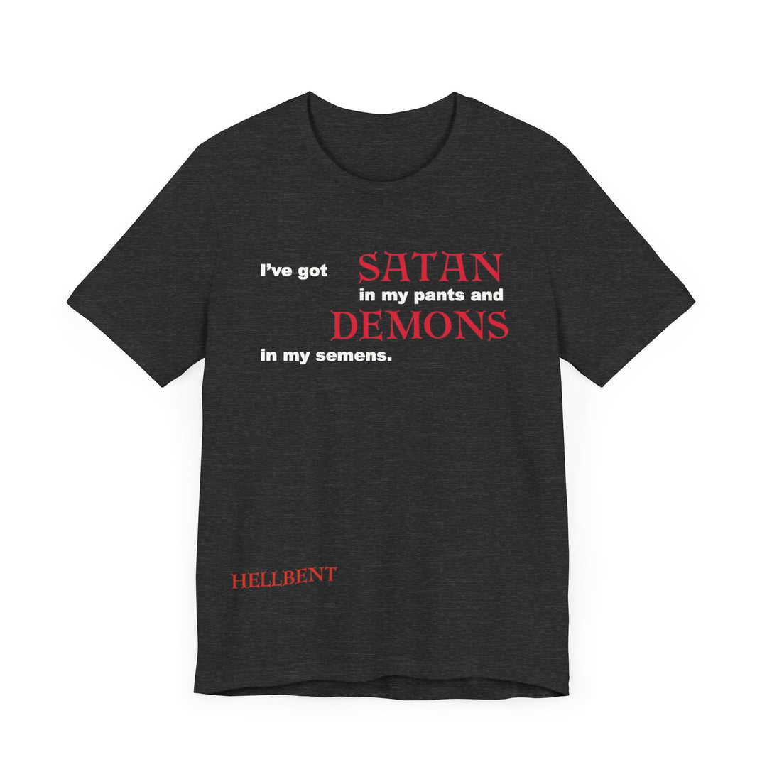 Satan in my Black T