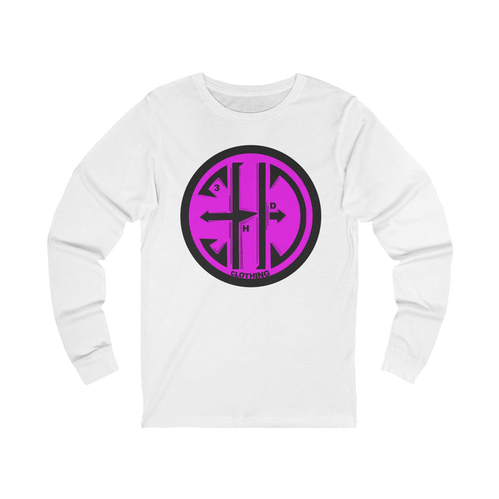 TRIB LOGO 3HD Unisex Jersey Long Sleeve Tee