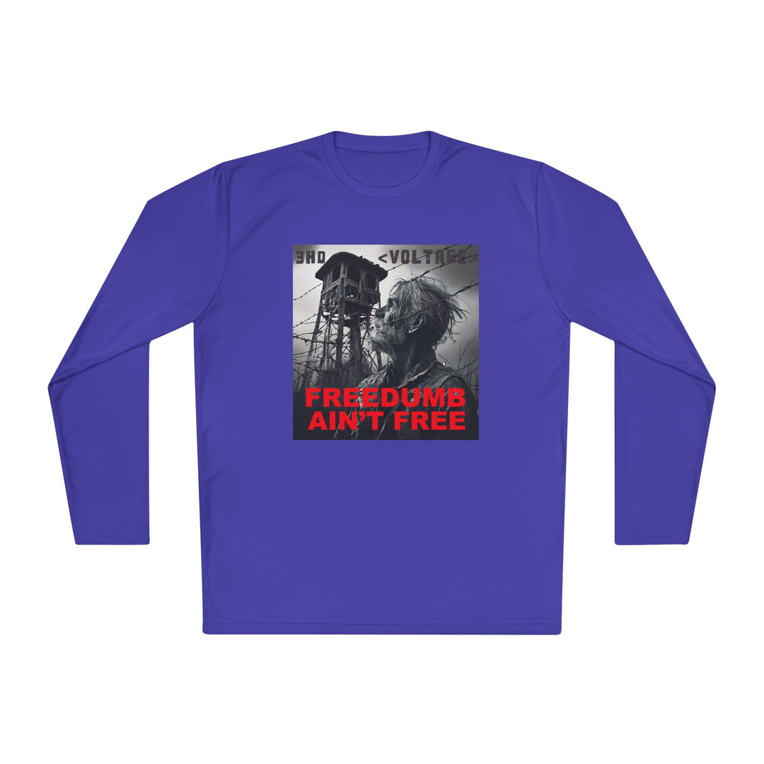 FREE DUMB Unisex Lightweight Long Sleeve Tee