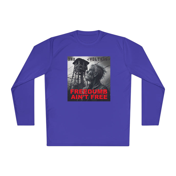 FREE DUMB Unisex Lightweight Long Sleeve Tee