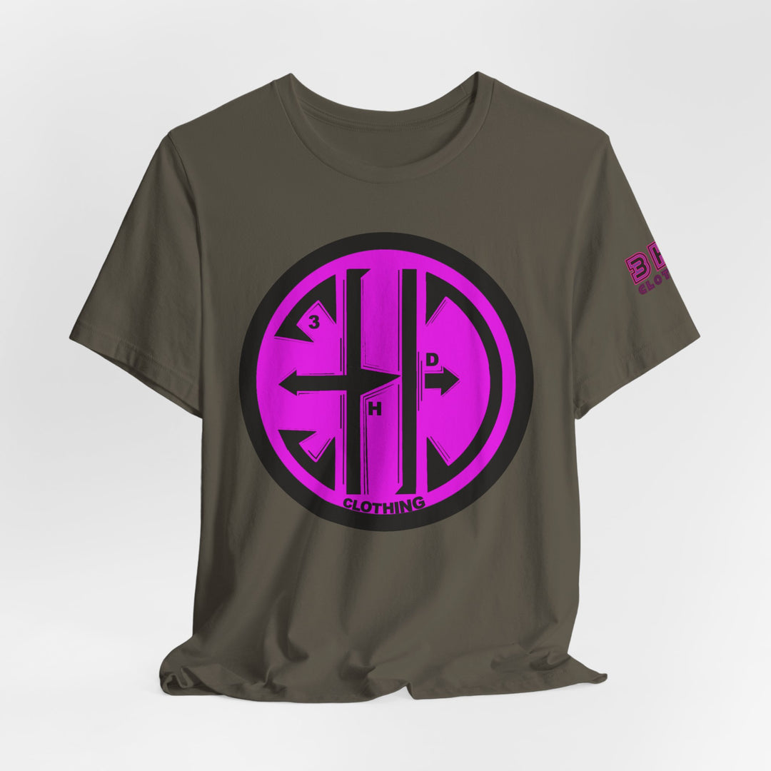 TRIB LOGO 3HD Unisex Jersey Short Sleeve Tee