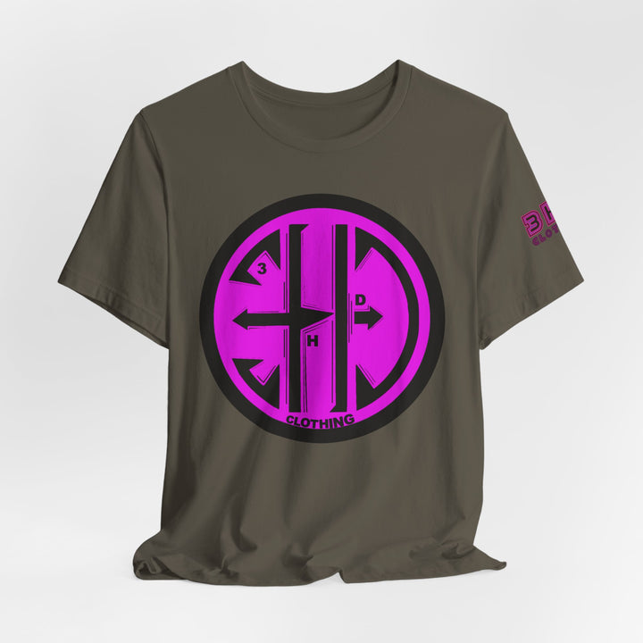 TRIB LOGO 3HD Unisex Jersey Short Sleeve Tee