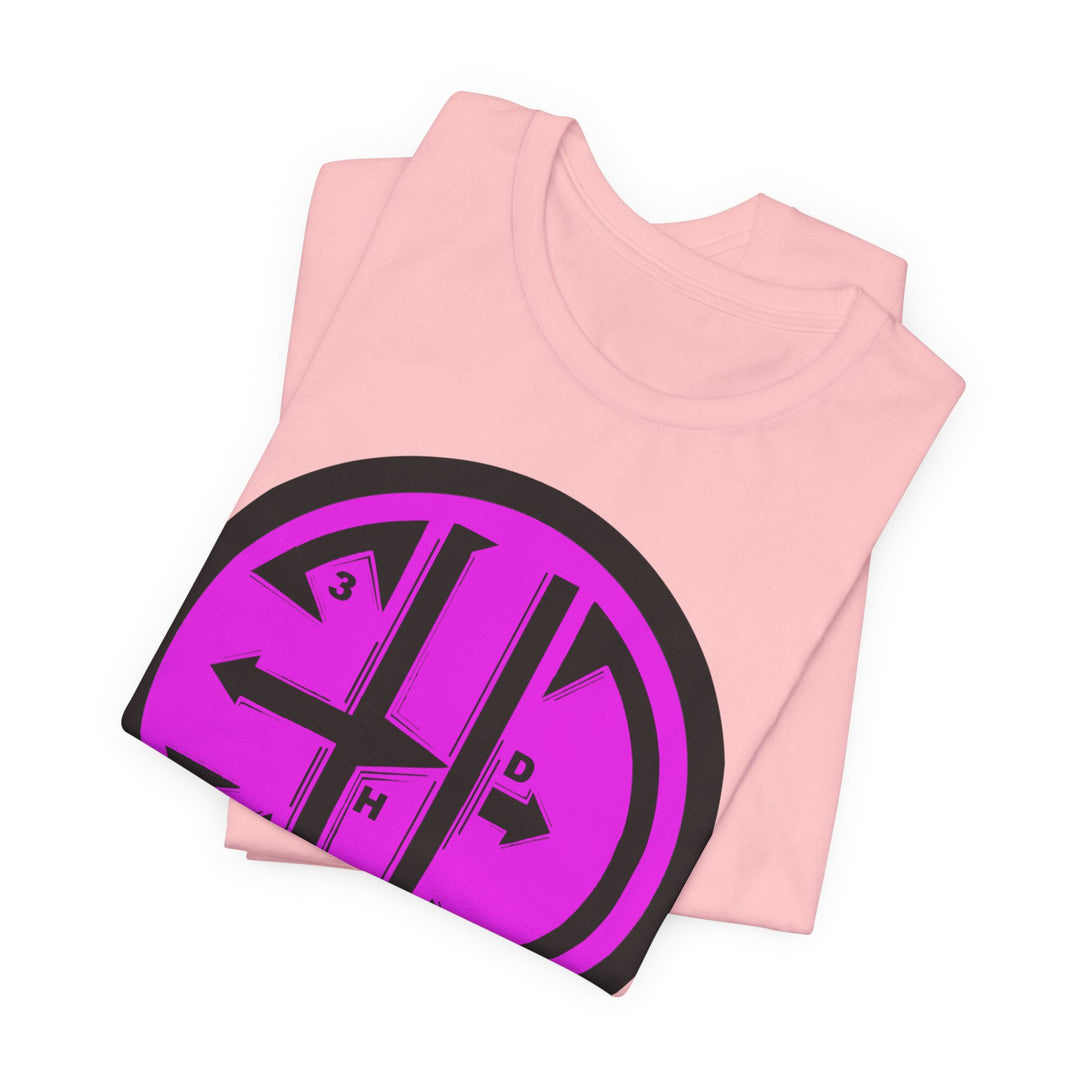 TRIB LOGO 3HD Unisex Jersey Short Sleeve Tee