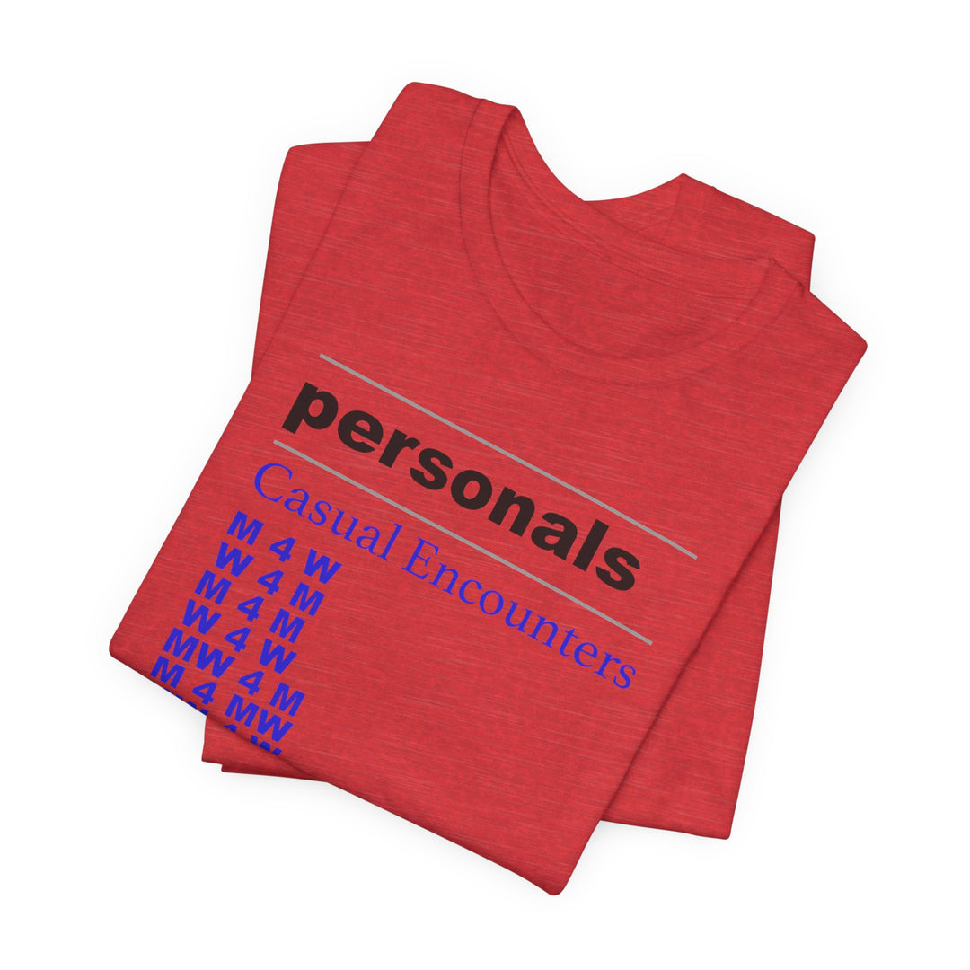 Craigs T     Unisex Jersey Short Sleeve Tee