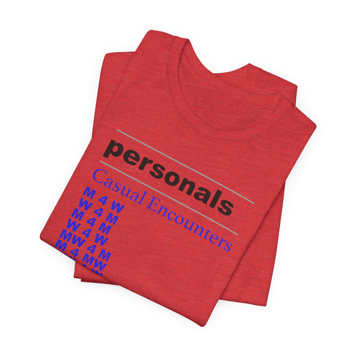 Craigs T     Unisex Jersey Short Sleeve Tee