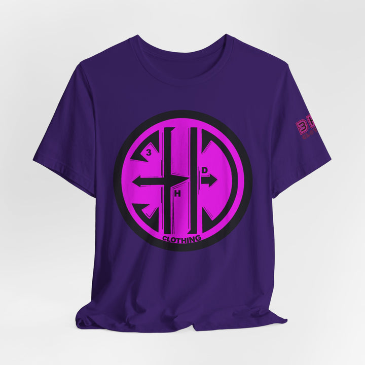 TRIB LOGO 3HD Unisex Jersey Short Sleeve Tee