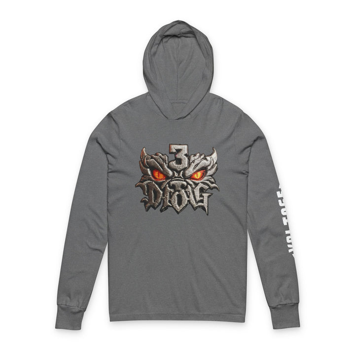 3 DAWG T Unisex Hooded Long Sleeve Tee