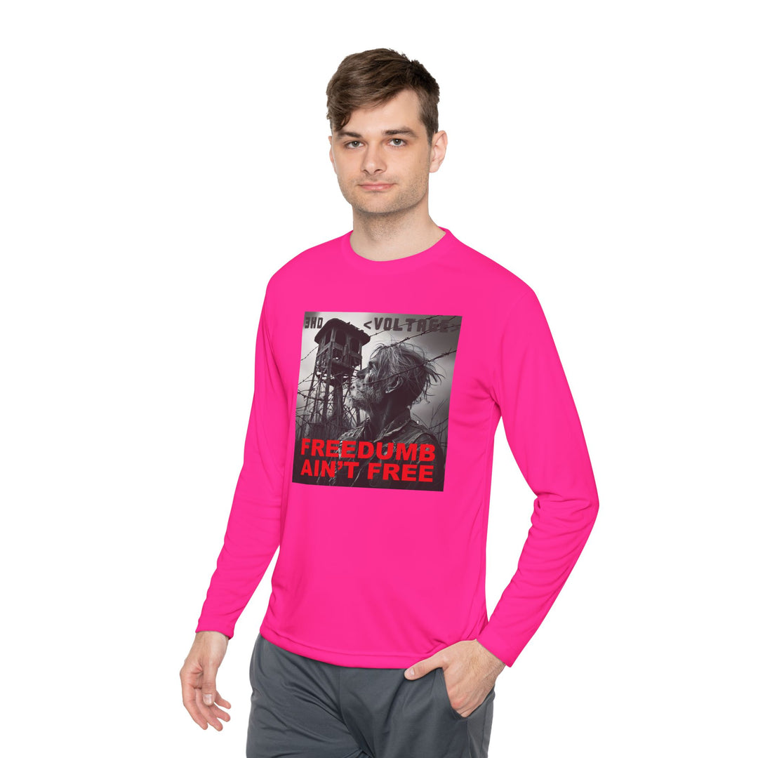 FREE DUMB Unisex Lightweight Long Sleeve Tee