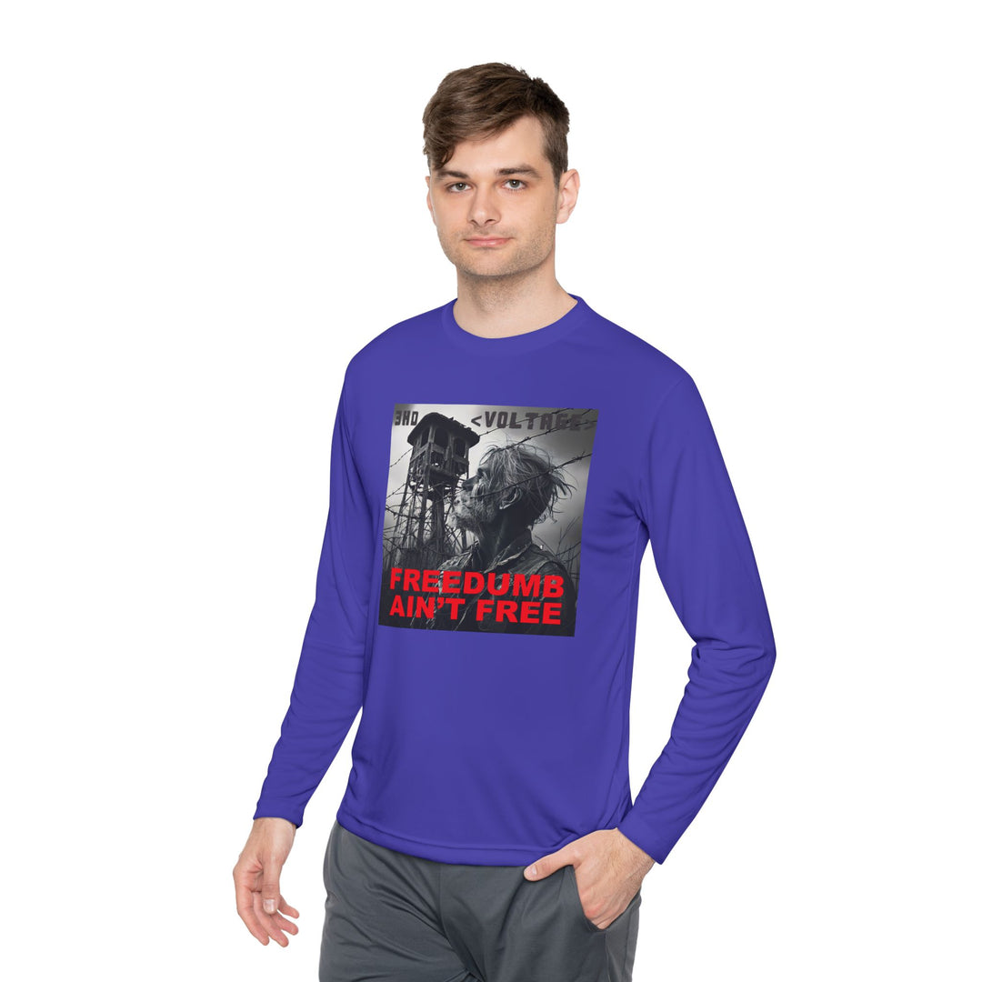 FREE DUMB Unisex Lightweight Long Sleeve Tee
