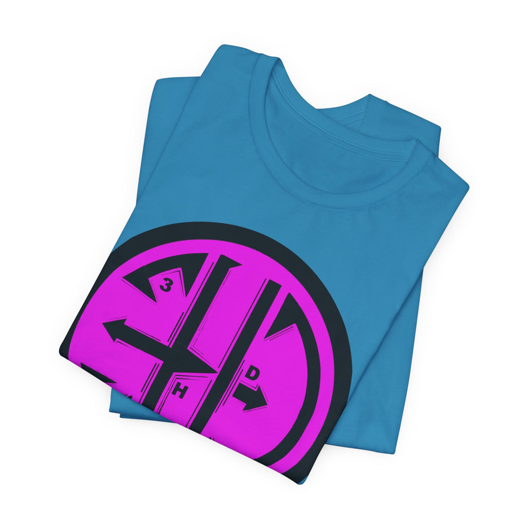 TRIB LOGO 3HD Unisex Jersey Short Sleeve Tee