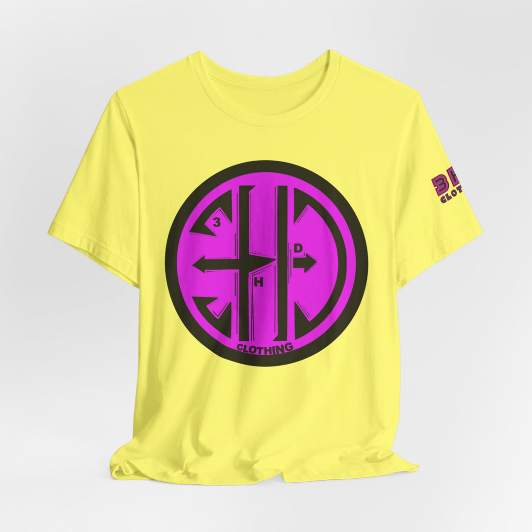 TRIB LOGO 3HD Unisex Jersey Short Sleeve Tee