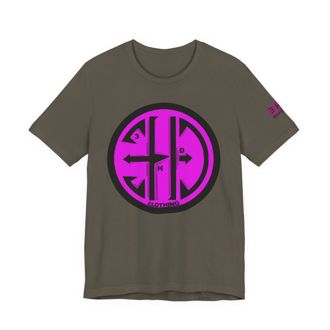 TRIB LOGO 3HD Unisex Jersey Short Sleeve Tee