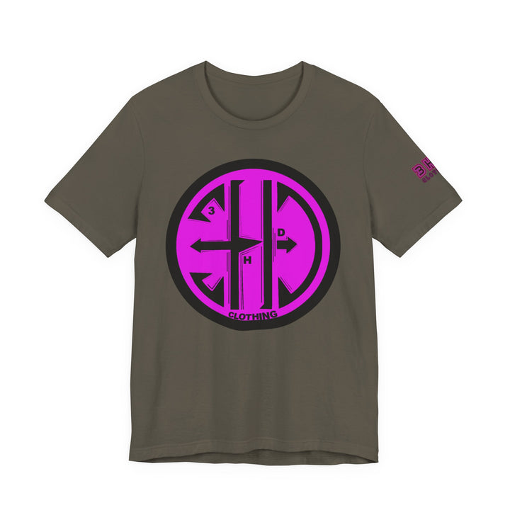 TRIB LOGO 3HD Unisex Jersey Short Sleeve Tee
