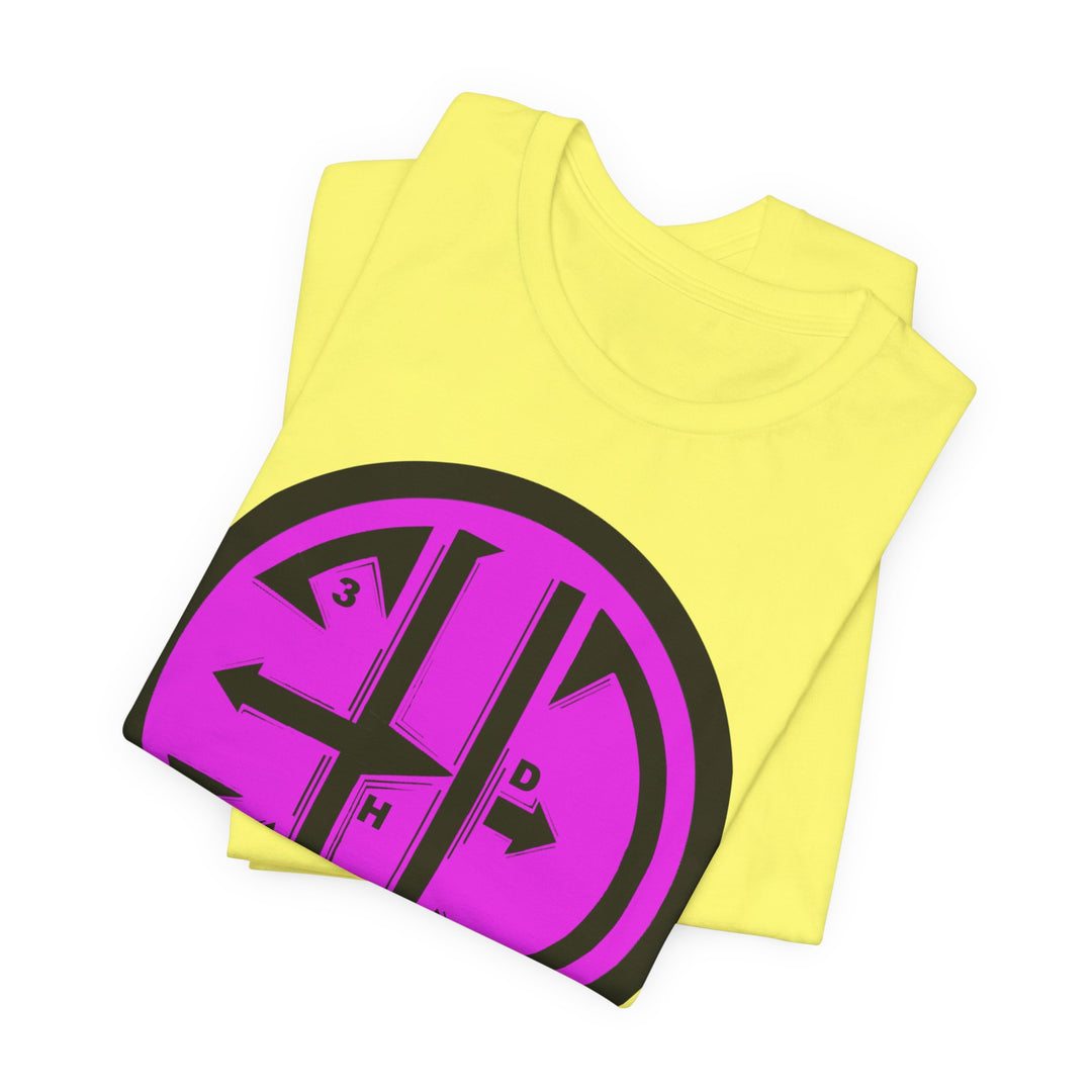 TRIB LOGO 3HD Unisex Jersey Short Sleeve Tee