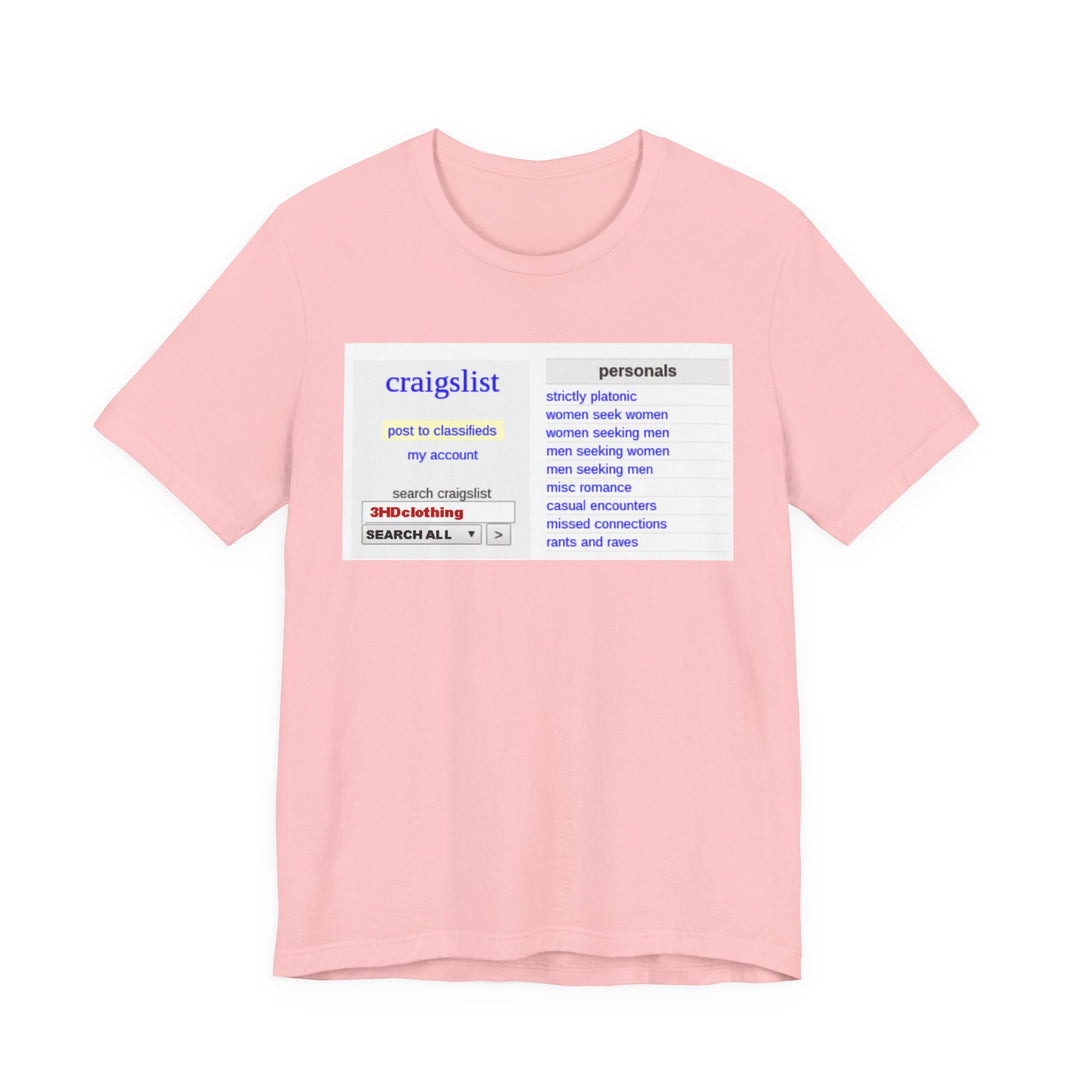 Craigs t shirt.             Unisex Jersey Short Sleeve Tee