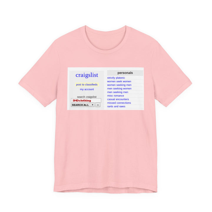 Craigs t shirt.             Unisex Jersey Short Sleeve Tee