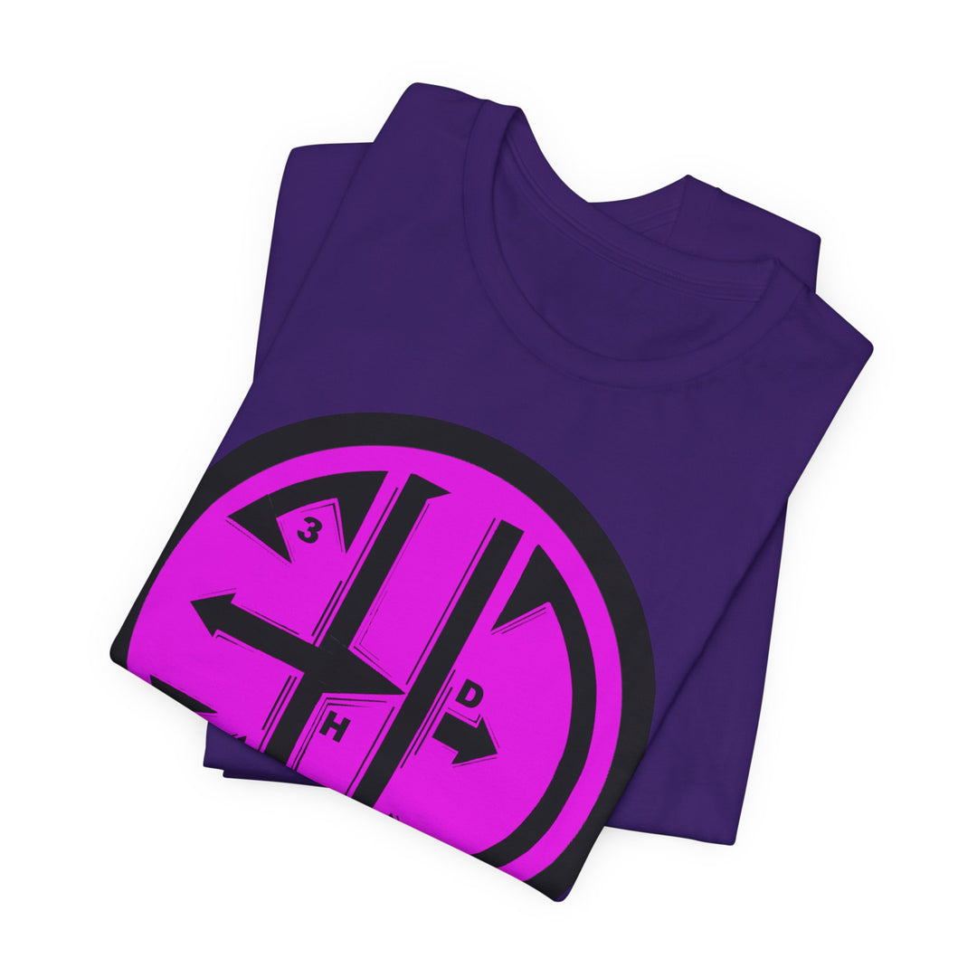 TRIB LOGO 3HD Unisex Jersey Short Sleeve Tee