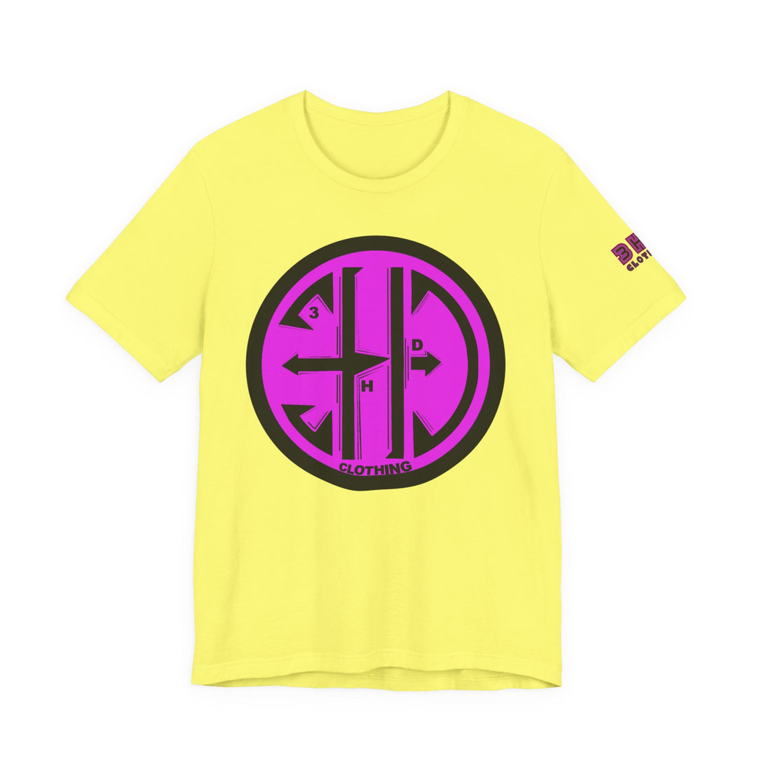 TRIB LOGO 3HD Unisex Jersey Short Sleeve Tee