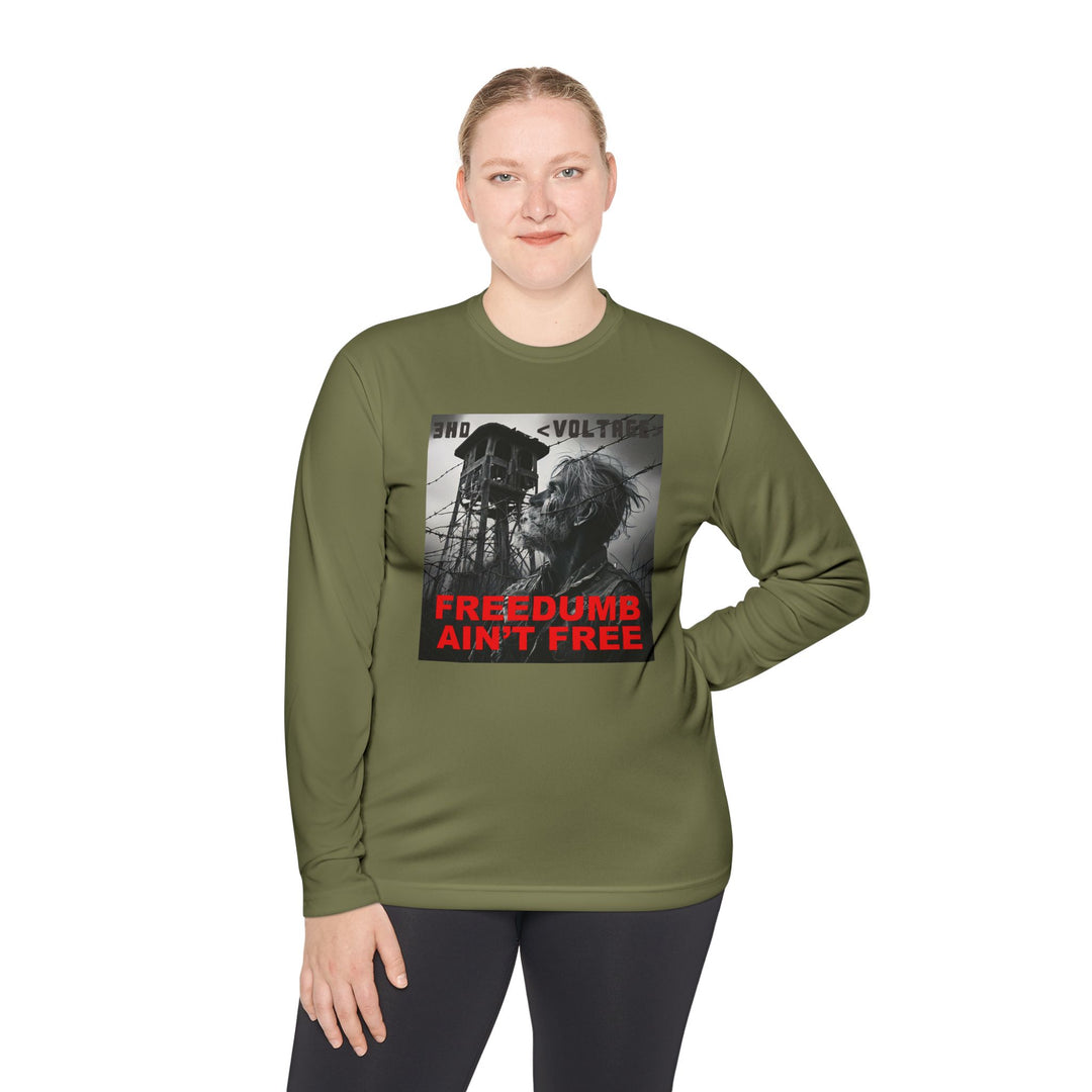 FREE DUMB Unisex Lightweight Long Sleeve Tee