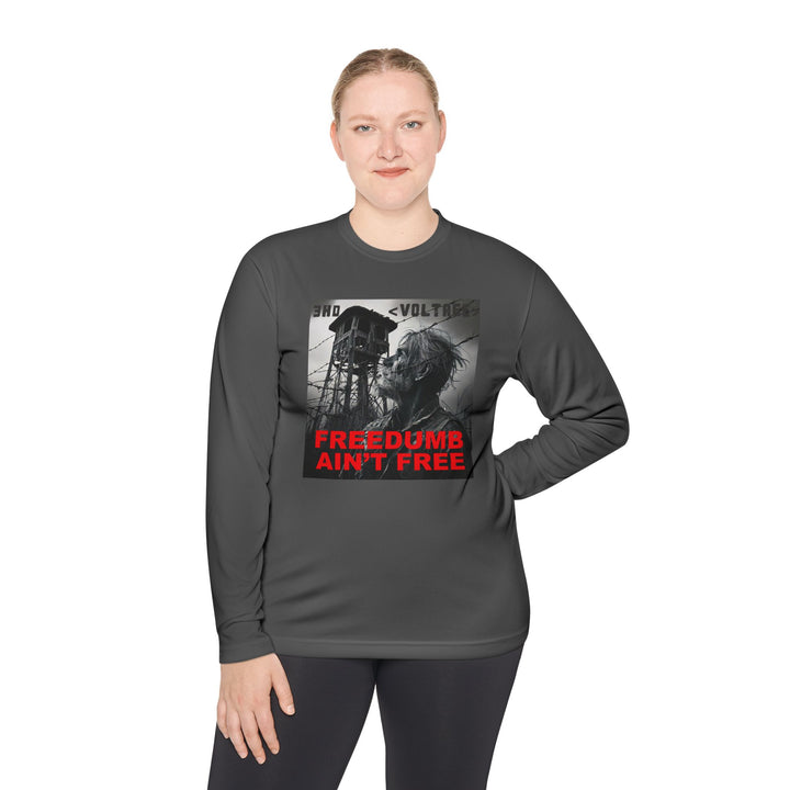 FREE DUMB Unisex Lightweight Long Sleeve Tee