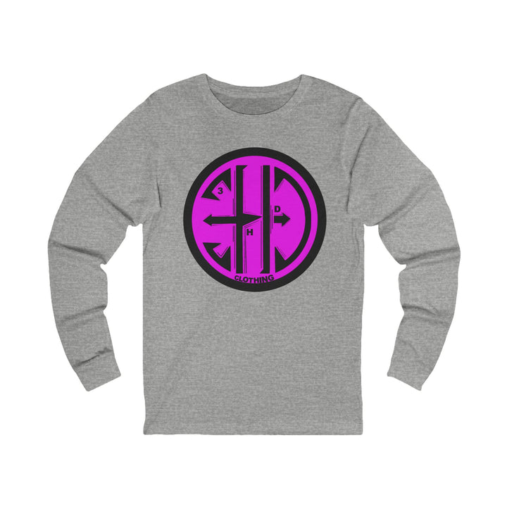 TRIB LOGO 3HD Unisex Jersey Long Sleeve Tee