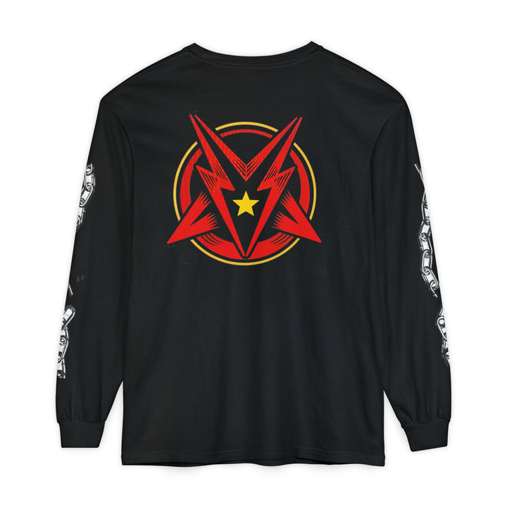 FREE DUMB T.         Unisex Garment-dyed Long Sleeve T-Shirt