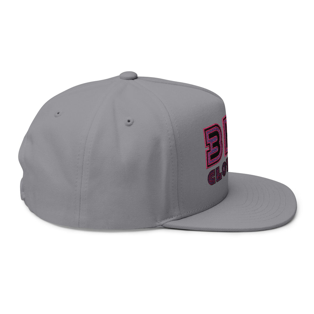 The Big Ole Flat Bill Logo Cap (Embroidery)