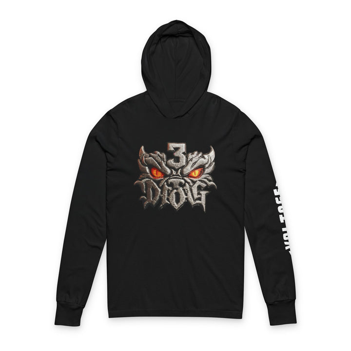3 DAWG T Unisex Hooded Long Sleeve Tee