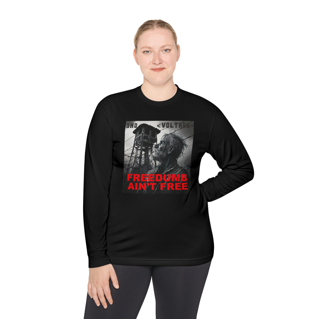 FREE DUMB Unisex Lightweight Long Sleeve Tee