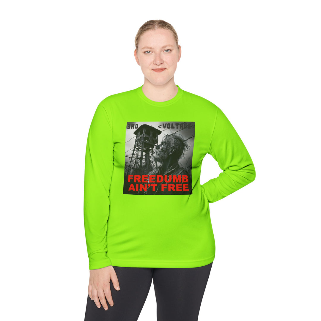 FREE DUMB Unisex Lightweight Long Sleeve Tee