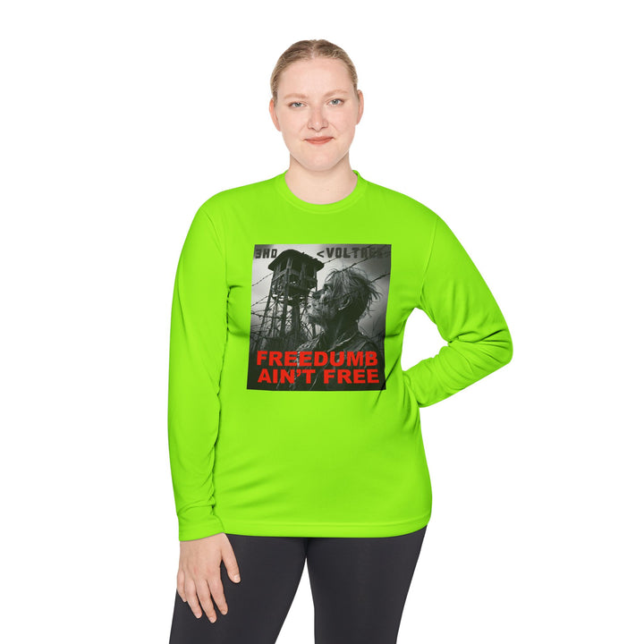 FREE DUMB Unisex Lightweight Long Sleeve Tee