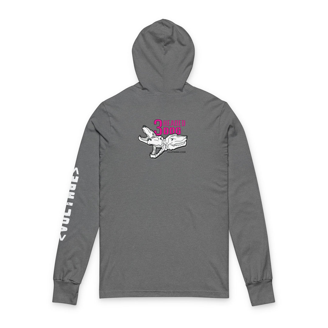 3 DAWG T Unisex Hooded Long Sleeve Tee