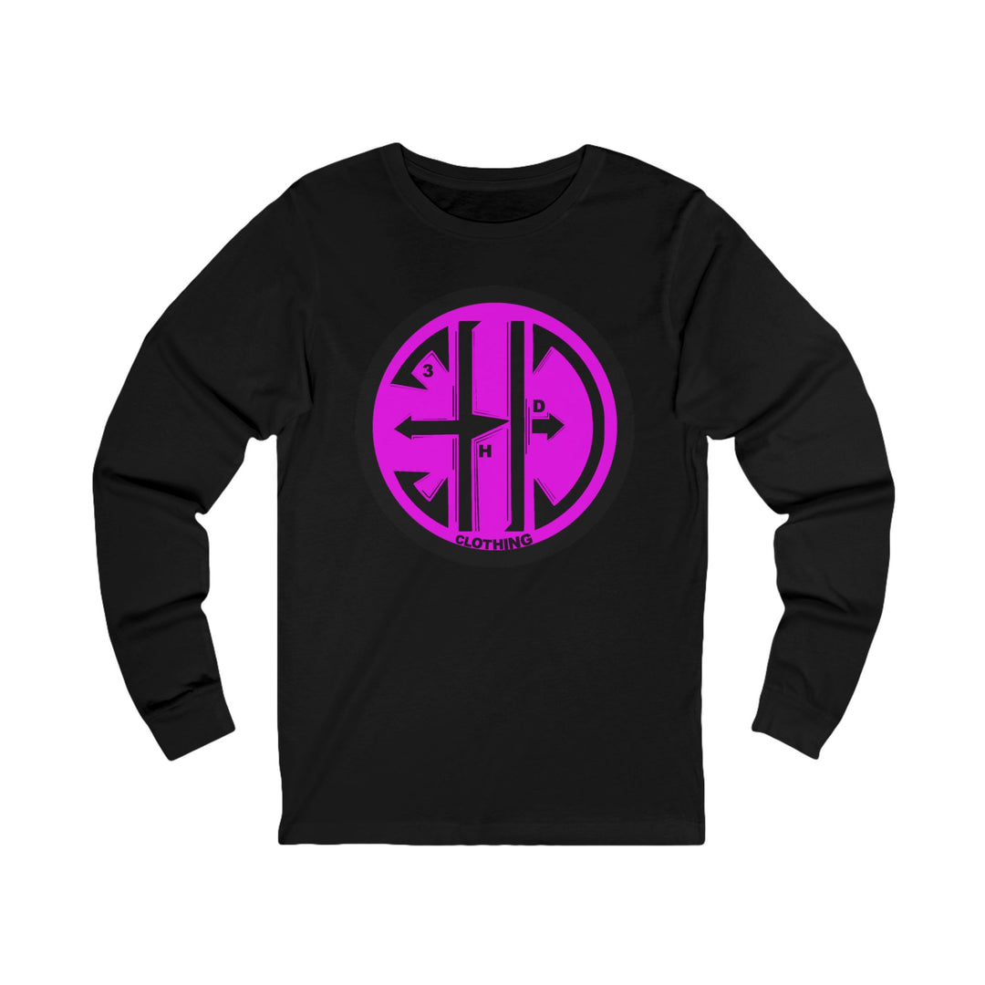 TRIB LOGO 3HD Unisex Jersey Long Sleeve Tee
