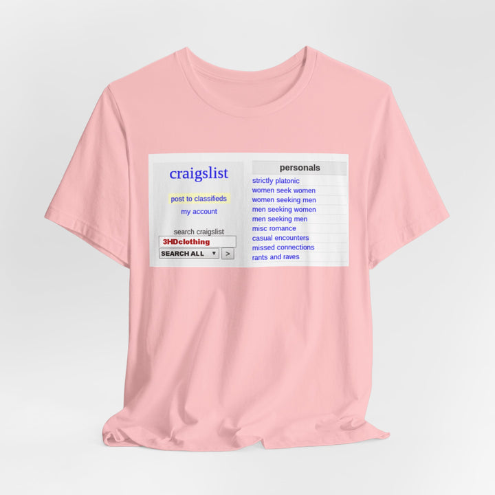 Craigs t shirt.             Unisex Jersey Short Sleeve Tee
