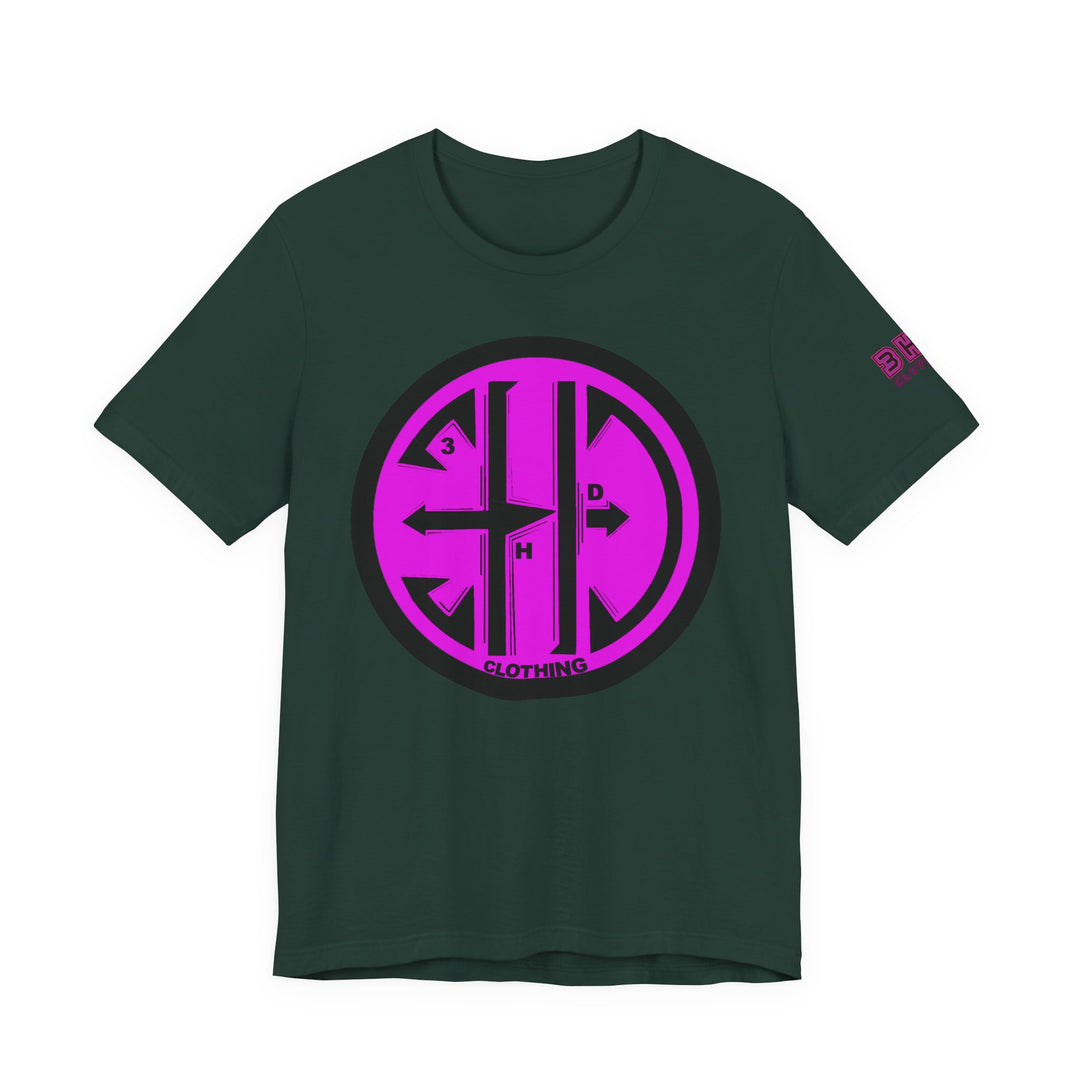 TRIB LOGO 3HD Unisex Jersey Short Sleeve Tee
