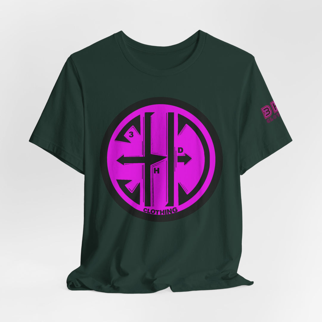 TRIB LOGO 3HD Unisex Jersey Short Sleeve Tee