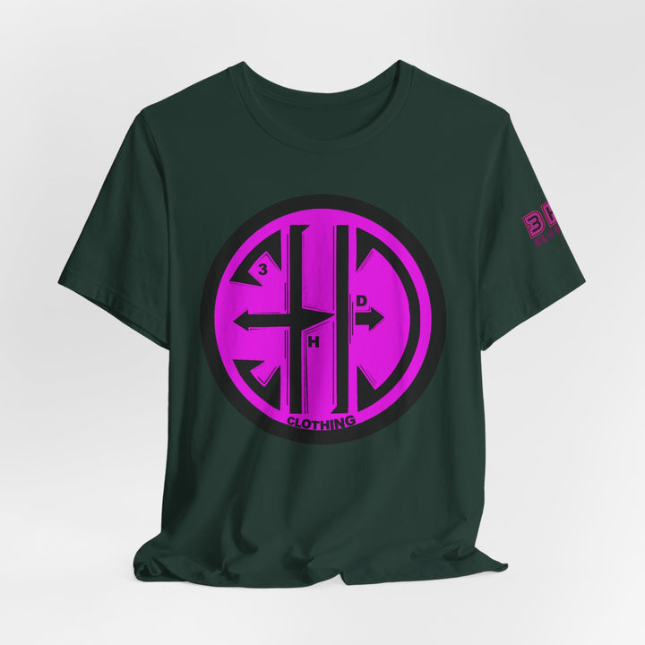 TRIB LOGO 3HD Unisex Jersey Short Sleeve Tee