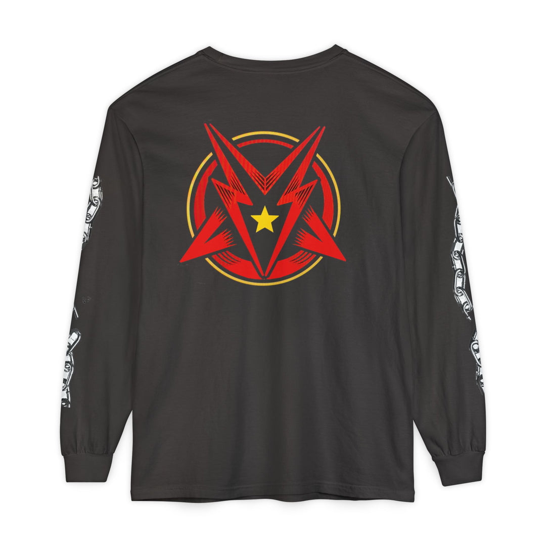 FREE DUMB T.         Unisex Garment-dyed Long Sleeve T-Shirt