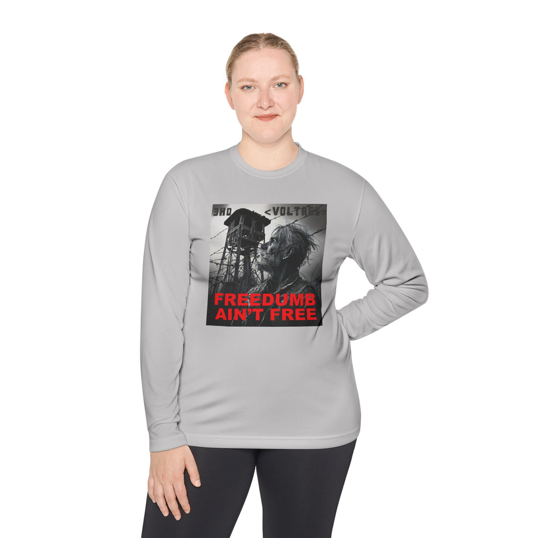 FREE DUMB Unisex Lightweight Long Sleeve Tee