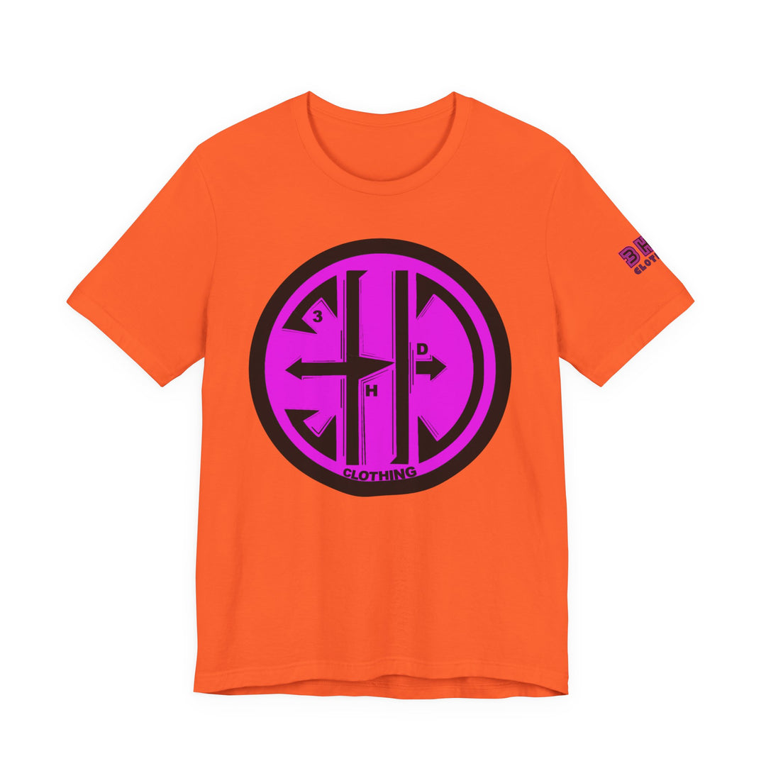 TRIB LOGO 3HD Unisex Jersey Short Sleeve Tee