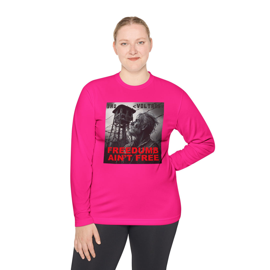 FREE DUMB Unisex Lightweight Long Sleeve Tee