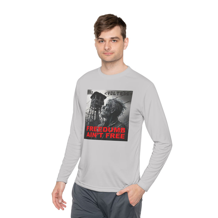 FREE DUMB Unisex Lightweight Long Sleeve Tee