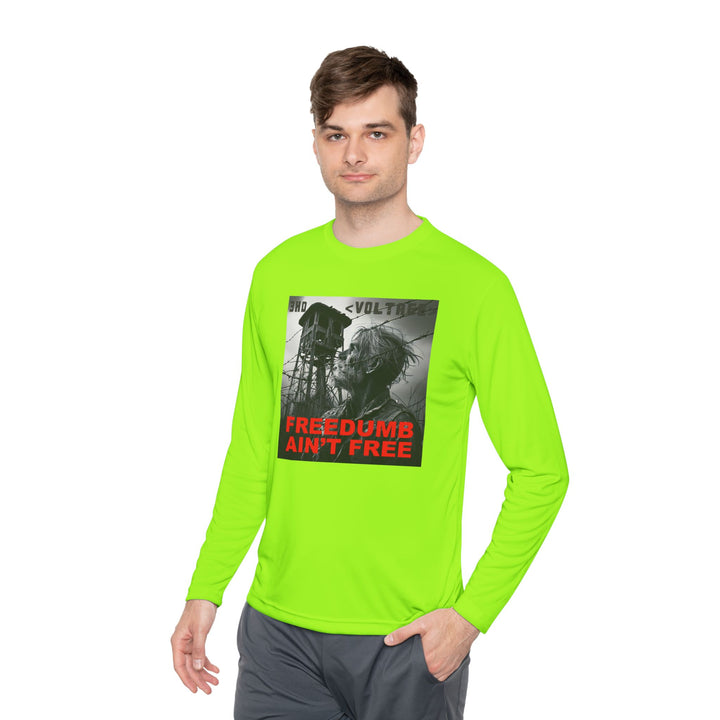 FREE DUMB Unisex Lightweight Long Sleeve Tee