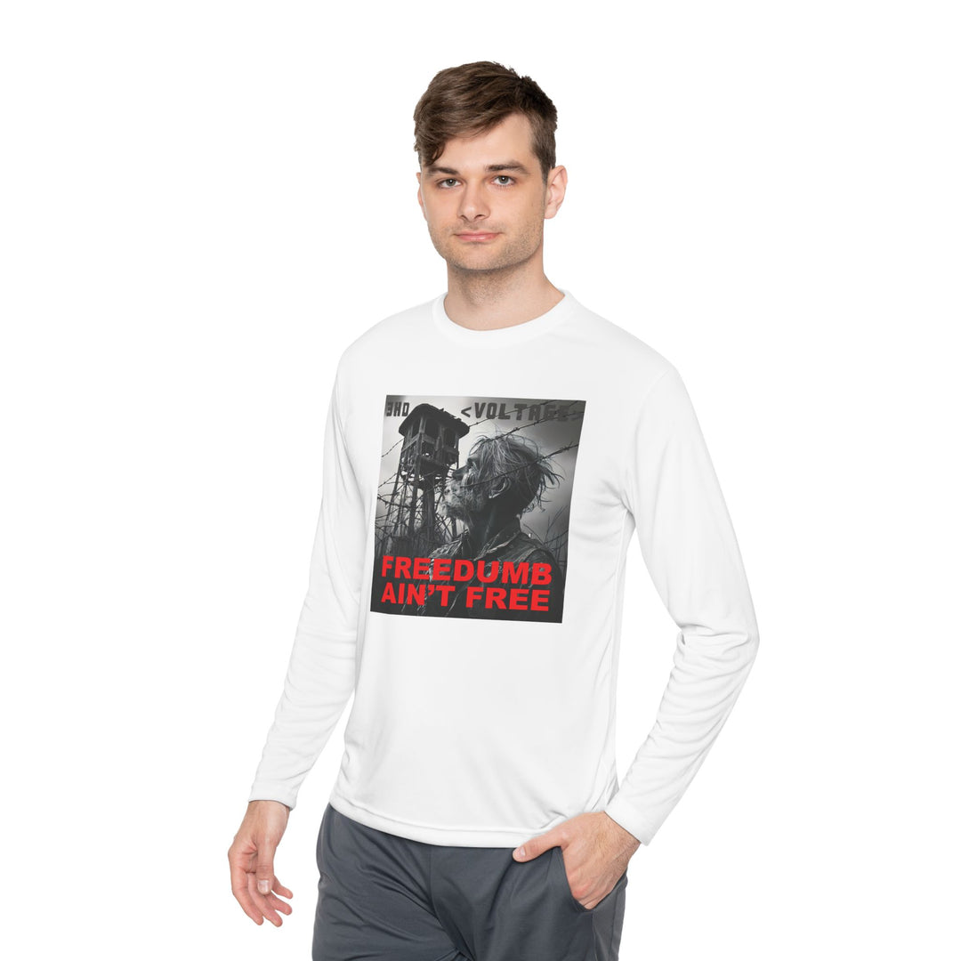 FREE DUMB Unisex Lightweight Long Sleeve Tee