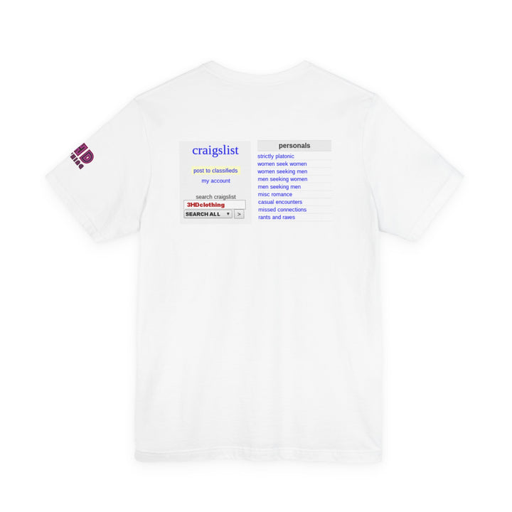 Craigs T     Unisex Jersey Short Sleeve Tee