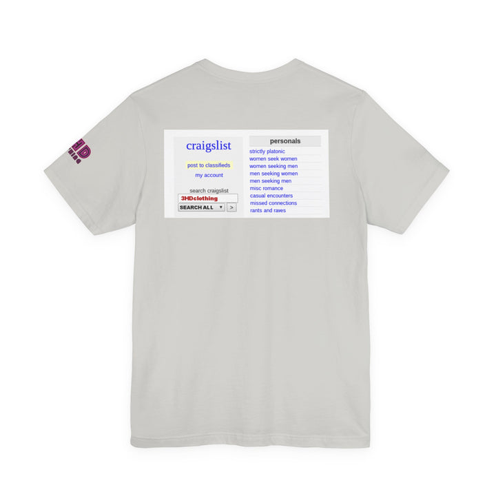 Craigs T     Unisex Jersey Short Sleeve Tee