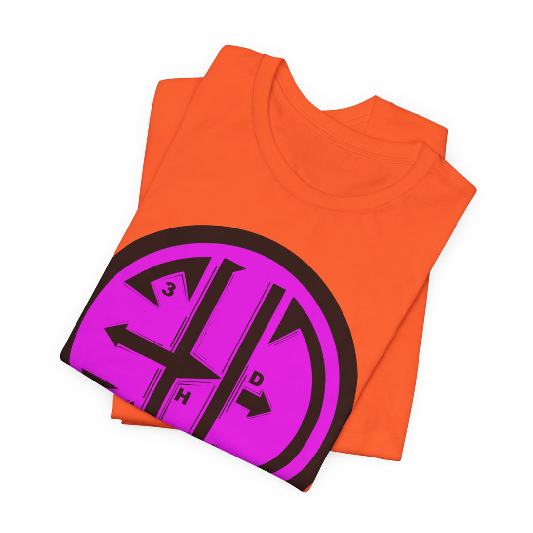 TRIB LOGO 3HD Unisex Jersey Short Sleeve Tee